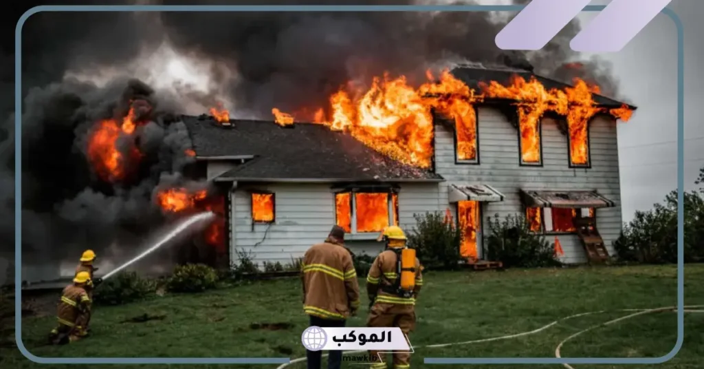 تفسير حلم حريق البيت للمطلقة