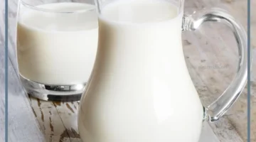 حلم تناول لبن