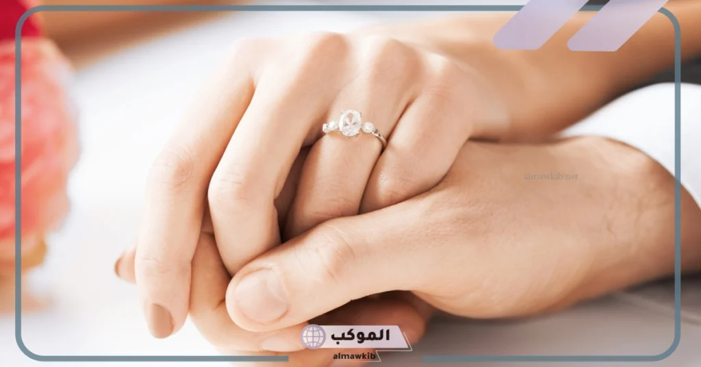 أين يوضع خاتم الخطوبة للرجال 