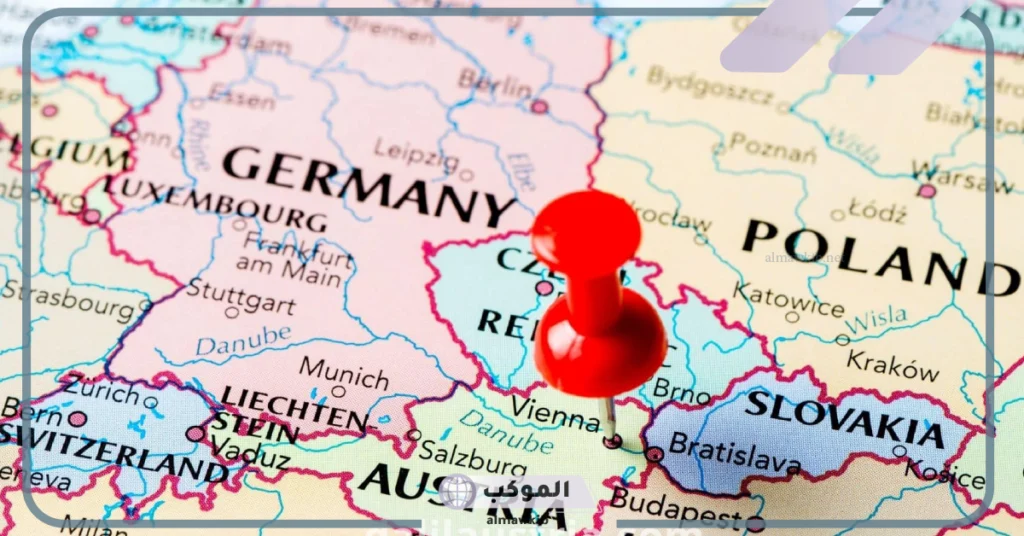 فيينا اين تقع على الخريطة؟ كم عدد سكان فيينا 6 علم فيينا