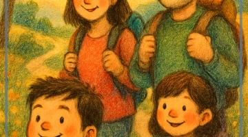 رحلة مع العيلة