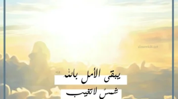 عبارة عن الامل