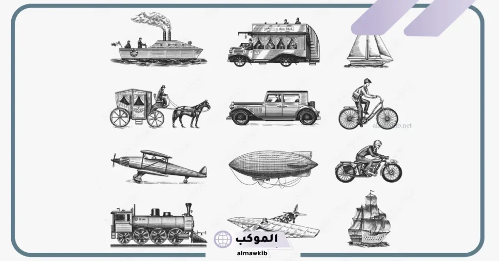 وسائل النقل الحديثة