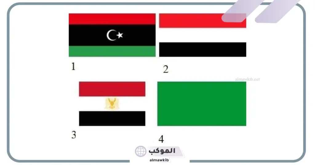 علم ليبيا الحالي