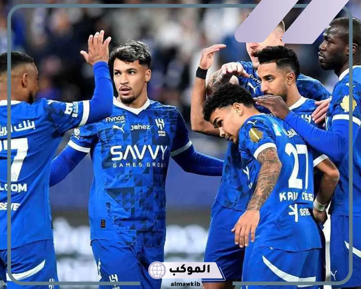 مباراة الهلال والفتح