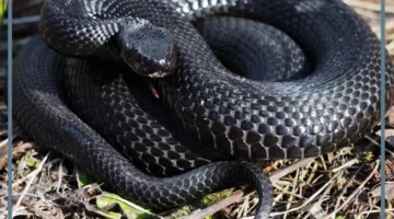 ثعبان اسود للبنت