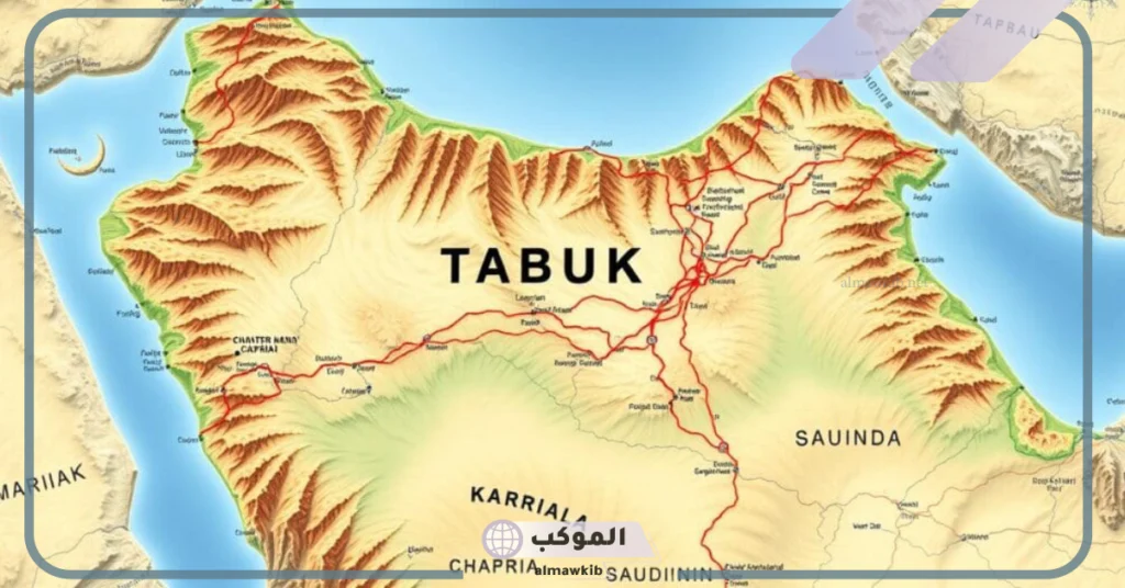 احياء تبوك الراقية 