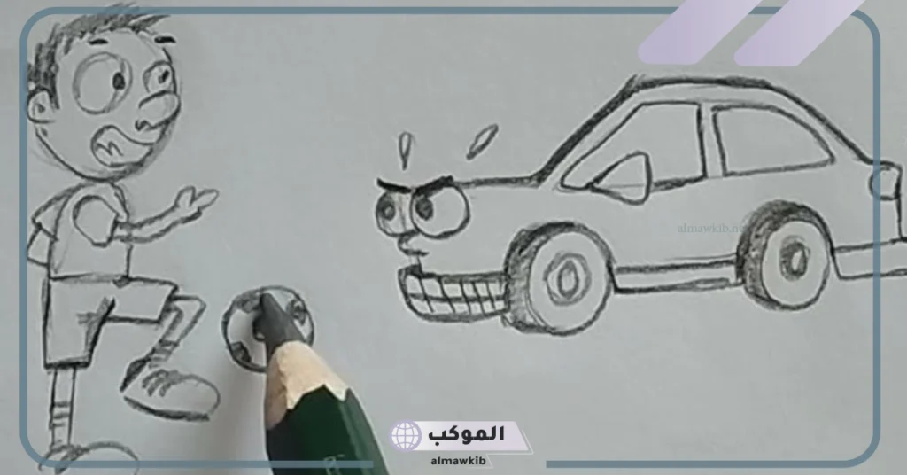 رسومات عن المرور والسلامة المرورية للتلوين جاهزة 7 رسومات عن المرور