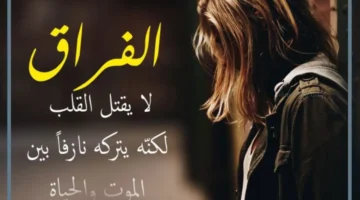 عبارات عن فراق حبيب