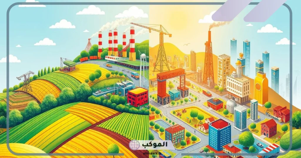 خصائص النشاط الاقتصادي 