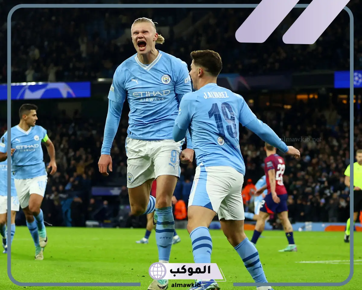 مباراة مانشستر سيتي وبرينتفورد