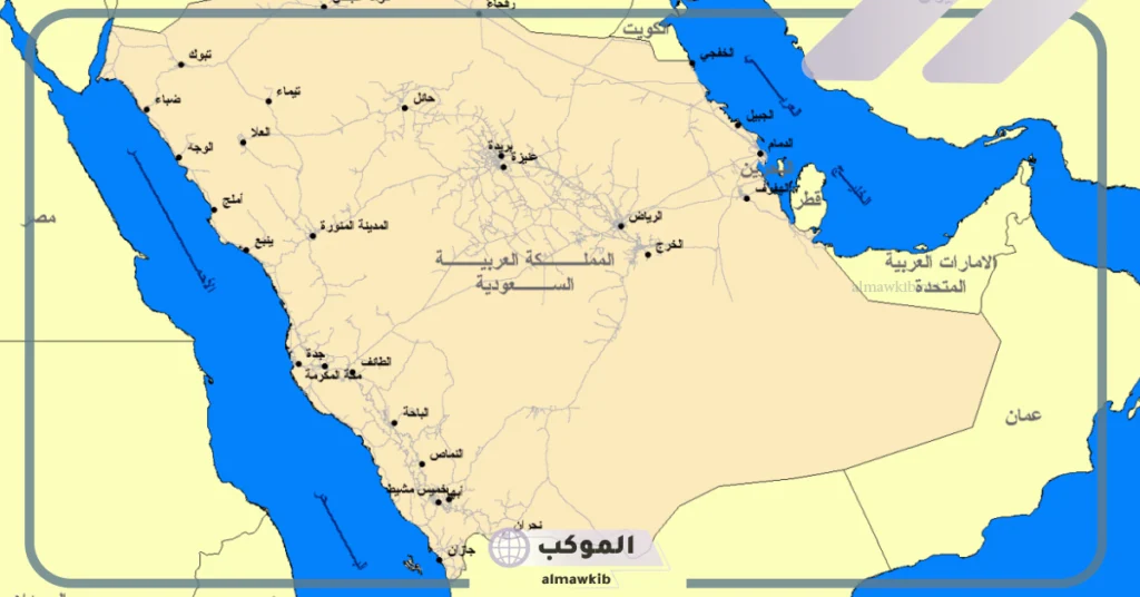 مدن شمال غرب السعودية 