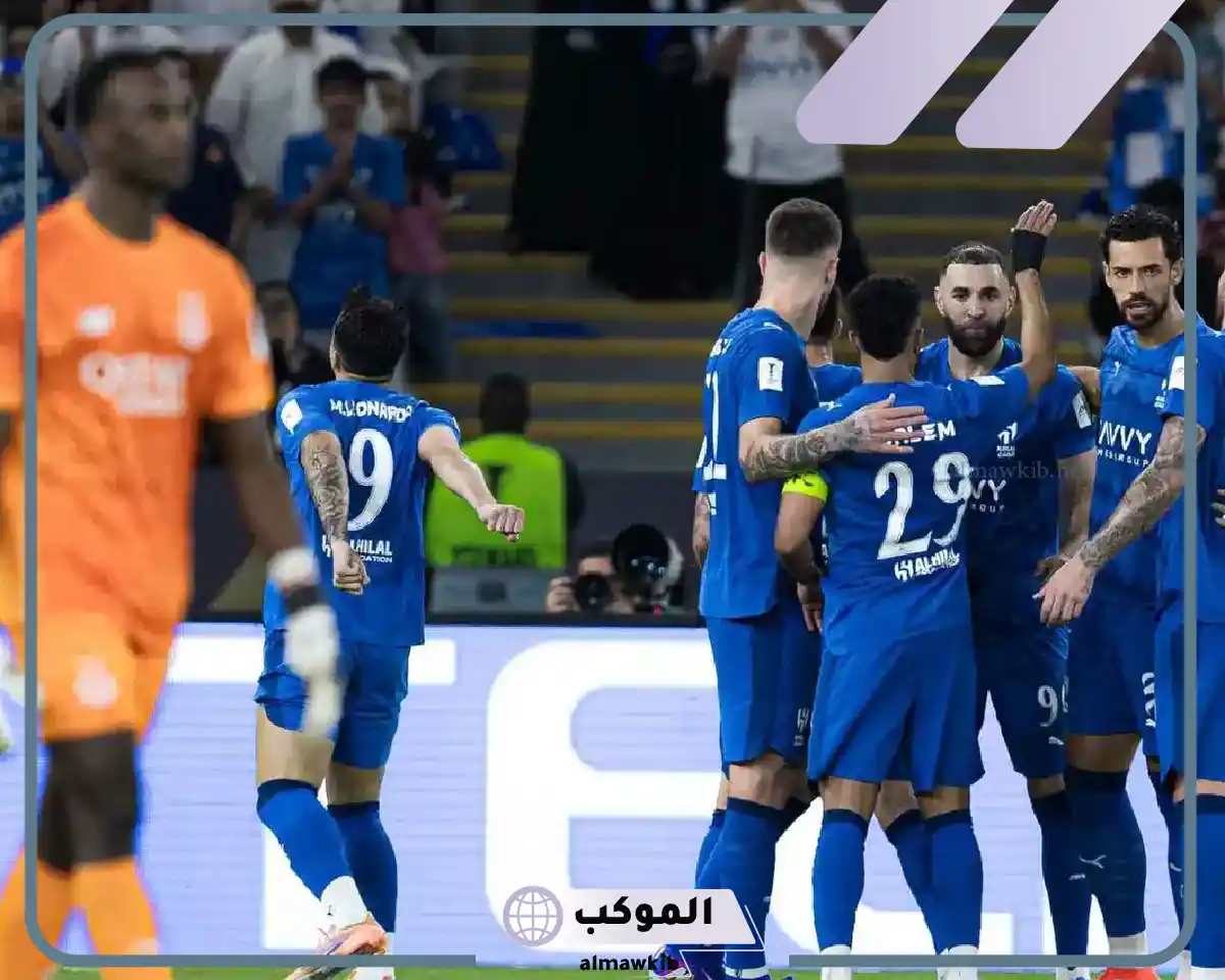 تشكيل مباراة الهلال ضد ضمك
